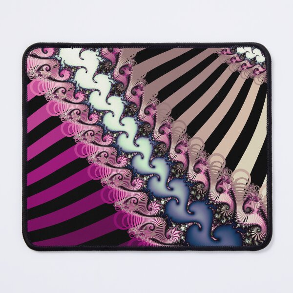 Item preview, Striped Fractal Pattern designed and sold by pinkal.
