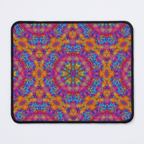 Item preview, Rainbow Fire Mandala designed and sold by DiscoGypsyFish.