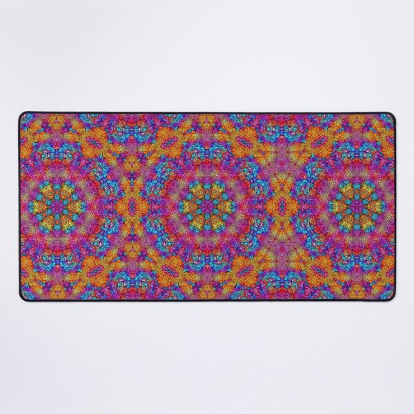 Item preview, Rainbow Fire Mandala designed and sold by DiscoGypsyFish.