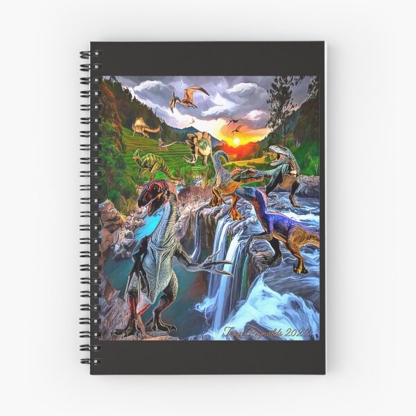 Item preview, Raptor Falls (Dino Series) designed and sold by Tripp Art Studio.
