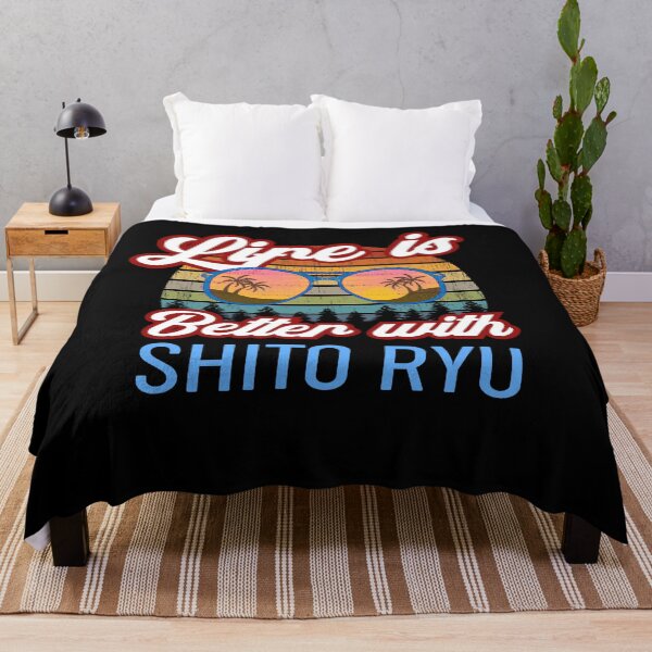 Item preview, Life is Better With Shito Ryu! Funny Vintage Sunset Karate Instructor Design - Japanese Martial Art Design For A Karate Lover designed and sold by TheKarateStore.