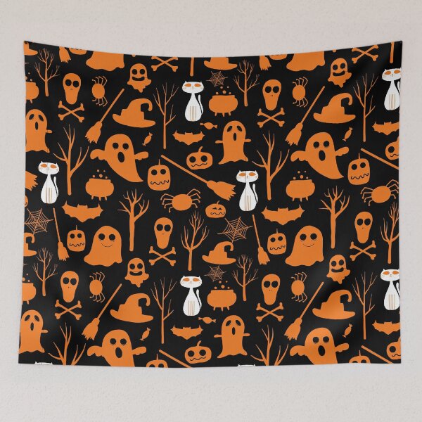 Item preview, Halloween Pattern design, Seamless pattern for Halloween design designed and sold by Hussain Shirts.