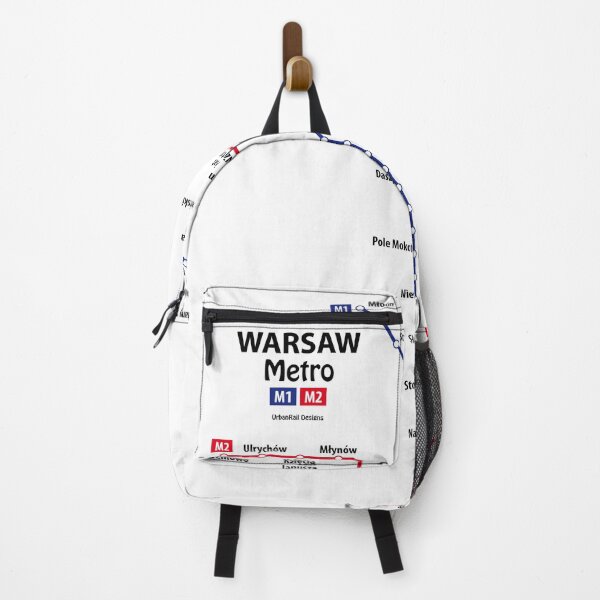 Item preview, WARSAW Metro Map designed and sold by UrbanRail.