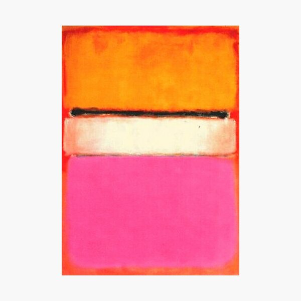 rothko pink and yellow