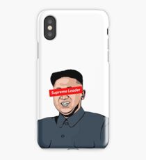 Supreme Leader - Kim Jong Un cartoon version iPhone Case