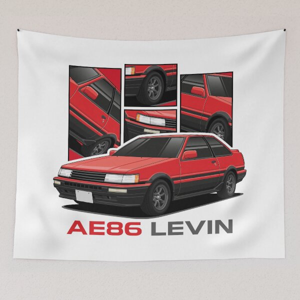 Item preview, Toyota AE86 Levin designed and sold by squeal tires.
