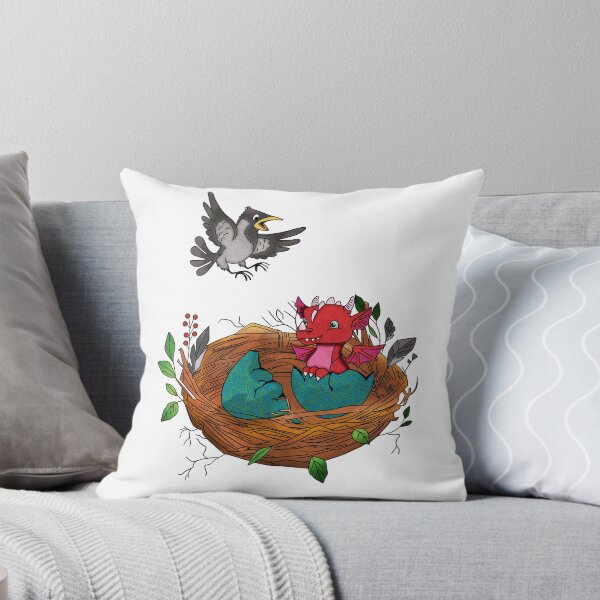 Item preview, Dragon in a Bird Nest designed and sold by mikaylart.