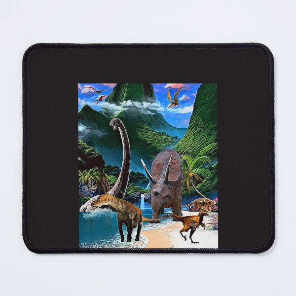 Item preview, Paradise Beachfront (Dino Series) designed and sold by Tripp Art Studio.