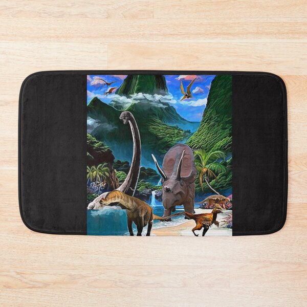 Item preview, Paradise Beachfront (Dino Series) designed and sold by Tripp Art Studio.