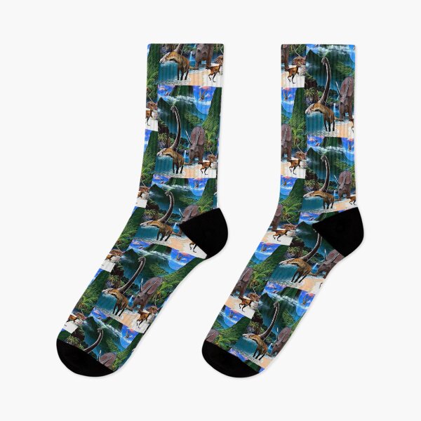 Item preview, Paradise Beachfront (Dino Series) designed and sold by Tripp Art Studio.