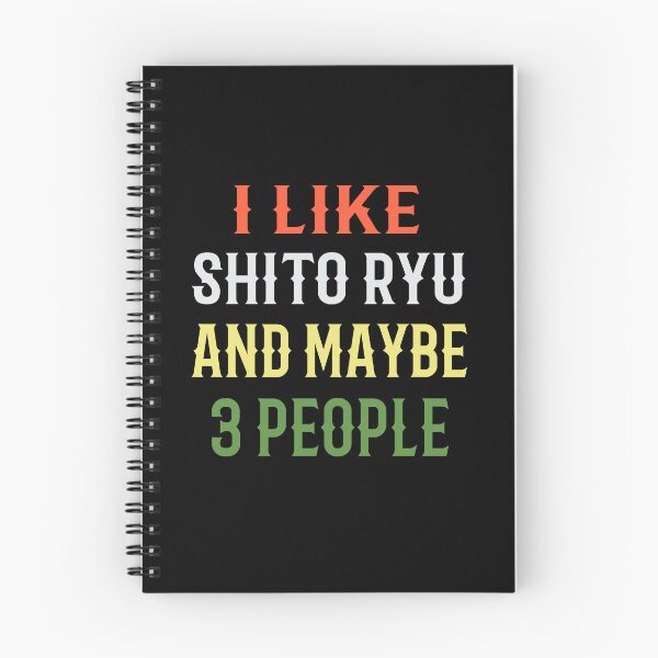 Item preview, I Like Shito Ryu and Maybe 3 People! Funny Karate Instructor Calligraphy Design - Japanese Martial Art Design For A Karate Lover designed and sold by TheKarateStore.