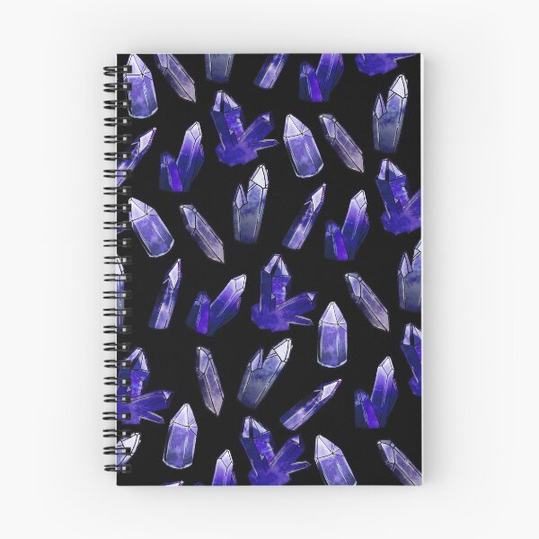 Item preview, CRYSTAL CLUSTER • sapphire on black designed and sold by Jordyn St. John.