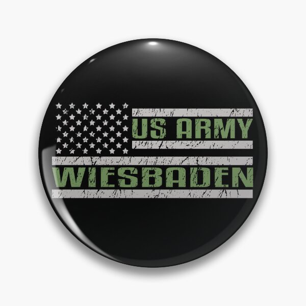Artikelvorschau, USAG Wiesbaden US Militäreinrichtung #2580 entworfen und verkauft von Rare-Militia.