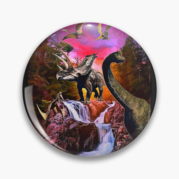 Item preview, Morning Stroll (Dino Series) designed and sold by Tripp Art Studio.