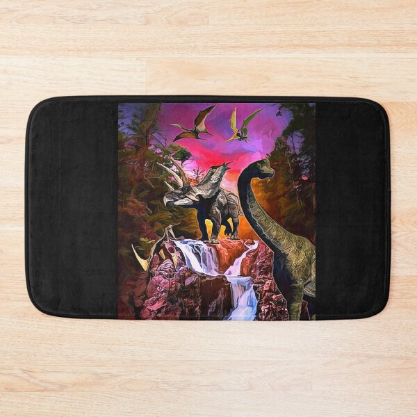 Item preview, Morning Stroll (Dino Series) designed and sold by Tripp Art Studio.