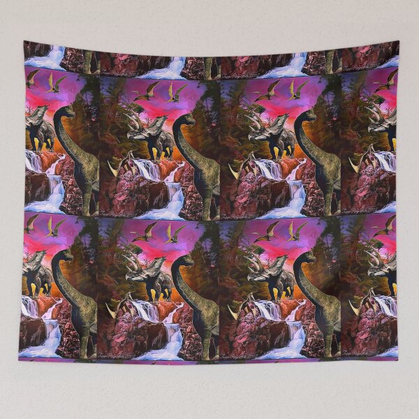 Item preview, Morning Stroll (Dino Series) designed and sold by Tripp Art Studio.