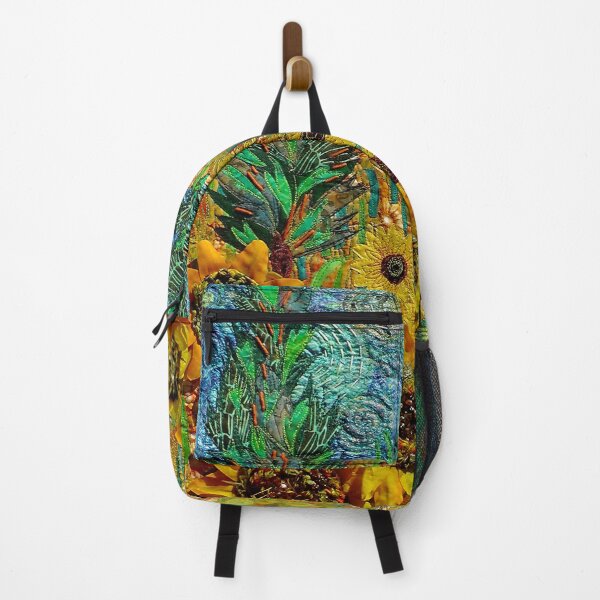 Item preview, Sunflowers. Vincent van Gogh inspired "Sunflowers and cypresses" designed and sold by NisaKiley.