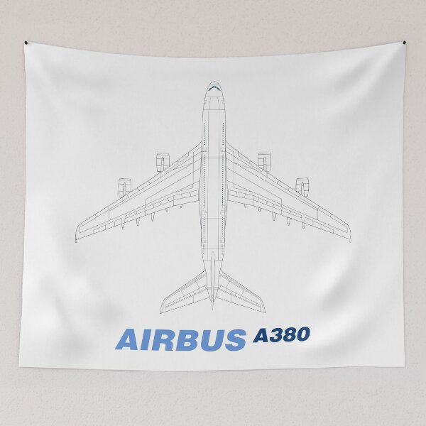 Item preview, Airbus A380 Top View designed and sold by Steve H Clark.