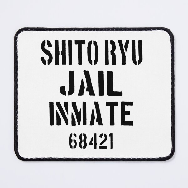 Item preview, Shito Ryu Jail Inmate! Funny Lazy Halloween Costume Karate Instructor Calligraphy Design - Japanese Martial Art Design For A Karate Lover designed and sold by TheKarateStore.