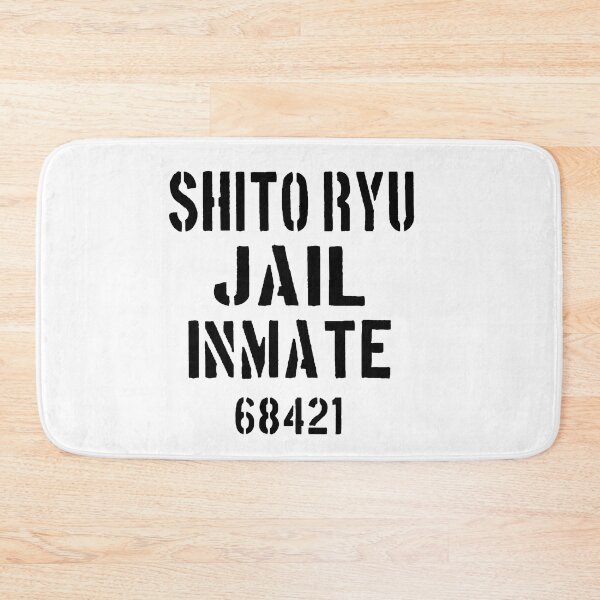 Item preview, Shito Ryu Jail Inmate! Funny Lazy Halloween Costume Karate Instructor Calligraphy Design - Japanese Martial Art Design For A Karate Lover designed and sold by TheKarateStore.