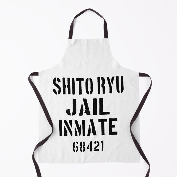 Item preview, Shito Ryu Jail Inmate! Funny Lazy Halloween Costume Karate Instructor Calligraphy Design - Japanese Martial Art Design For A Karate Lover designed and sold by TheKarateStore.