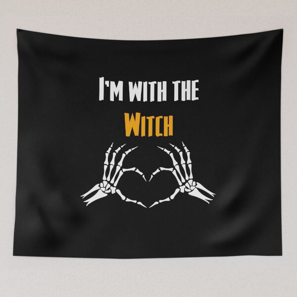 Item preview, I'm with the Witch Tee Funny Halloween  designed and sold by Micosmile.