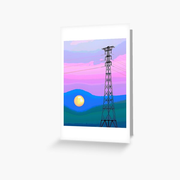 Bright New Energy Greeting Card