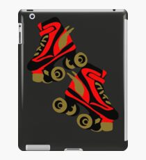 Cool golden roller skates Roller Derby iPad Case/Skin