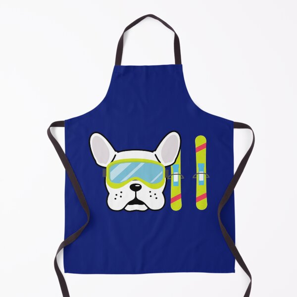 Item preview, Diversión invernal para el buldog francés: esquí para buldog y esquí para perros designed and sold by ALLURE-minimal.