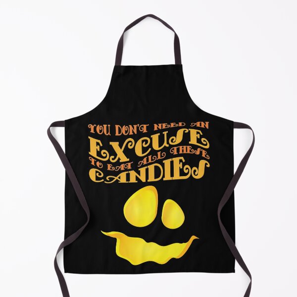 Item preview, Halloween Boo: You don't need and excuse to eat all these candies - Excuse me but Boo! (Black) designed and sold by zicutza.