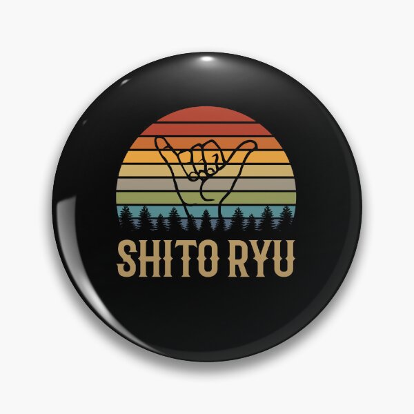 Item preview, Shito Ryu Retro Sunset! Funny Vintage Sunset Karate Instructor Design - Japanese Martial Art Design For A Karate Lover designed and sold by TheKarateStore.