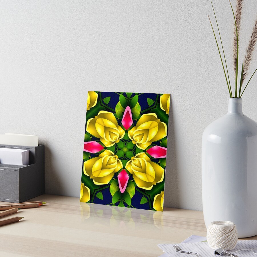 Item preview, Art Board Print designed and sold by Patternflower.