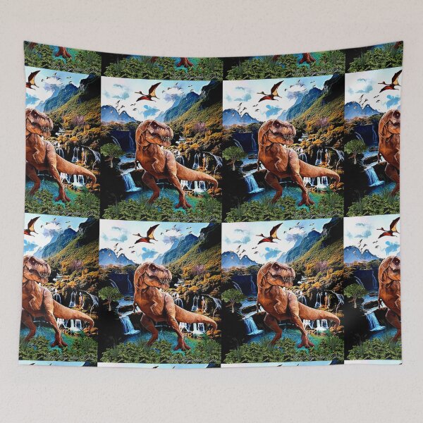 Item preview,  What Once Was #2 (Dino Series) designed and sold by Tripp Art Studio.