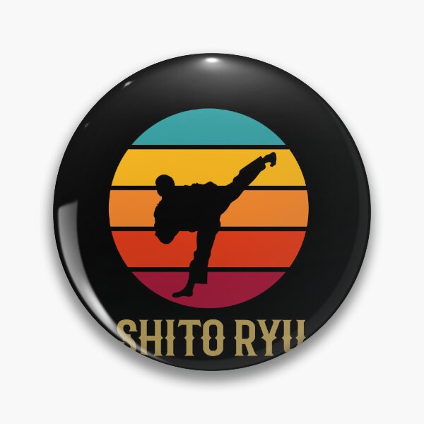 Item preview, Shito Ryu Retro Sunset! Funny Vintage Sunset Karate Instructor Design - Japanese Martial Art Design For A Karate Lover designed and sold by TheKarateStore.