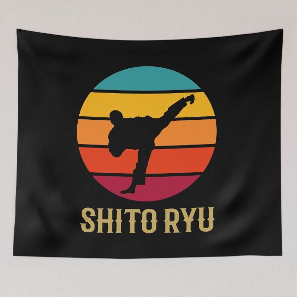 Item preview, Shito Ryu Retro Sunset! Funny Vintage Sunset Karate Instructor Design - Japanese Martial Art Design For A Karate Lover designed and sold by TheKarateStore.
