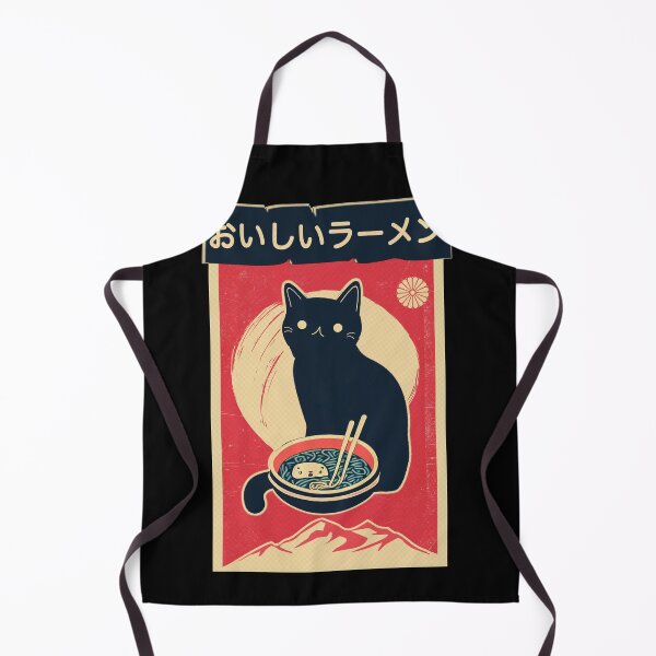 Item preview, Ramen Lover Cat 2 designed and sold by TheSamuraiCat.