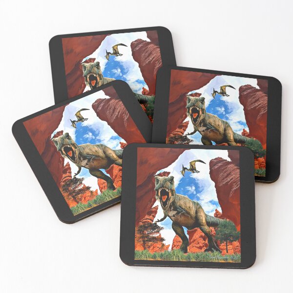 Item preview, Rex in the Canyon (Dino Series) designed and sold by Tripp Art Studio.