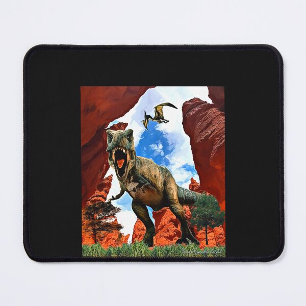 Item preview, Rex in the Canyon (Dino Series) designed and sold by Tripp Art Studio.