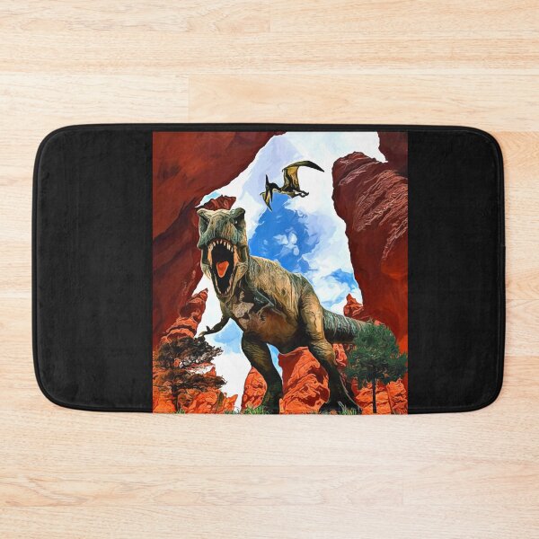 Item preview, Rex in the Canyon (Dino Series) designed and sold by Tripp Art Studio.
