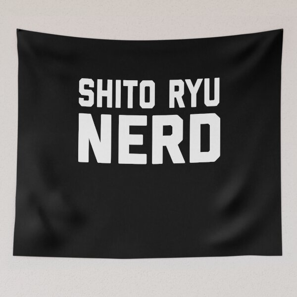 Item preview, Shito Ryu Nerd Funny Karate Instructor Calligraphy Design - Japanese Martial Art Design For A Karate Lover designed and sold by TheKarateStore.