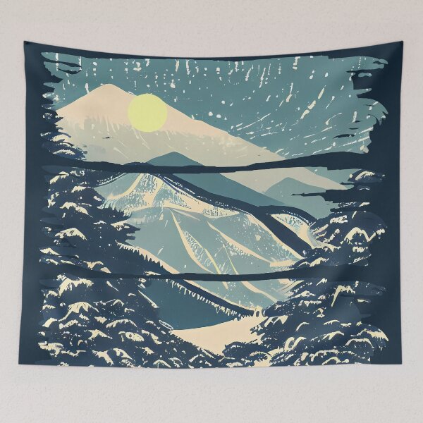 Item preview, Vintage Mountain designed and sold by nuel-art.