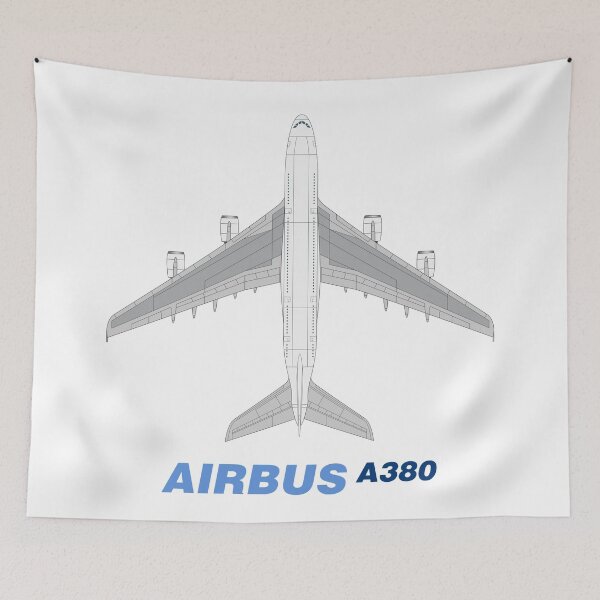Item preview, Airbus A380 Top View designed and sold by Steve H Clark.
