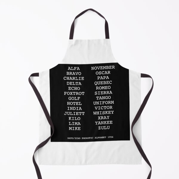 Item preview, NATO Phonetic Alphabet designed and sold by rokket2001.