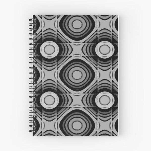Item preview, RETRO BLACK WHITE AND GREY DAYZ PATTERN FOR FUNKY LIVING SPACES designed and sold by ozcushionstoo.