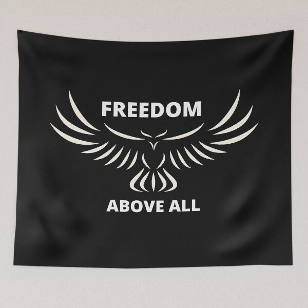Item preview, Freedom above all designed and sold by ART-SUNRISE.