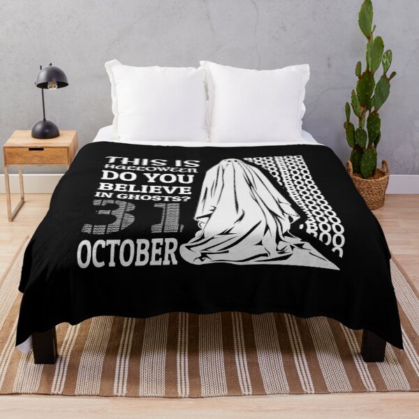 Item preview, This is halloween do you believe on ghosts designed and sold by pnkpopcorn.