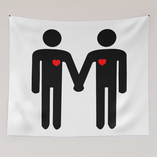 Item preview, 2 Guys holding hands in love - Gay Interest - from Bent Sentiments designed and sold by bentsentiments.