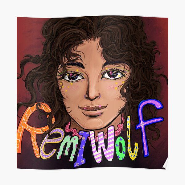 "Abang Wolf " Poster for Sale by mavisramey Redbubble