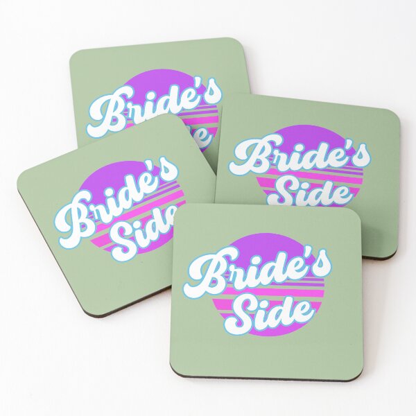 Item preview, Retro Bride's Side, Wedding Rehearsal, Brides Entourage designed and sold by DiensDesign.