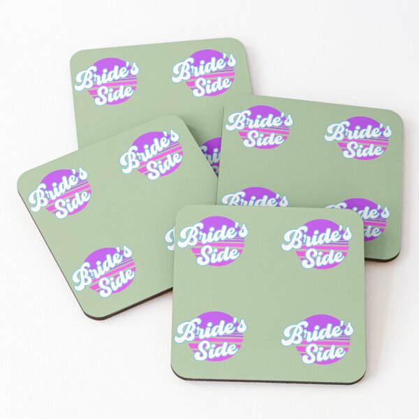 Item preview, Retro Bride's Side, Wedding Rehearsal, Brides Entourage designed and sold by DiensDesign.